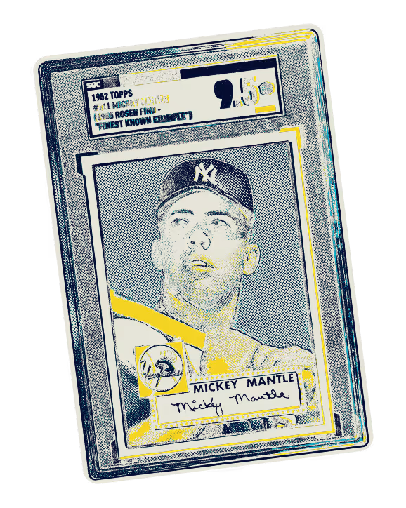 Graded Mickey Mantle